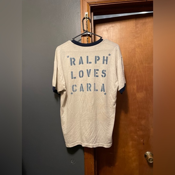 Vintage 1970s Ringer Tee ♥️ Virginia is for Lovers - Picture 5 of 12